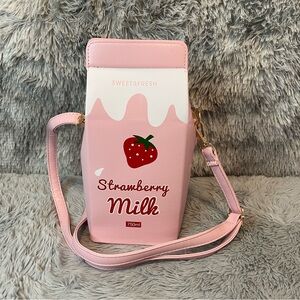 Strawberry Milk Crossbody bag